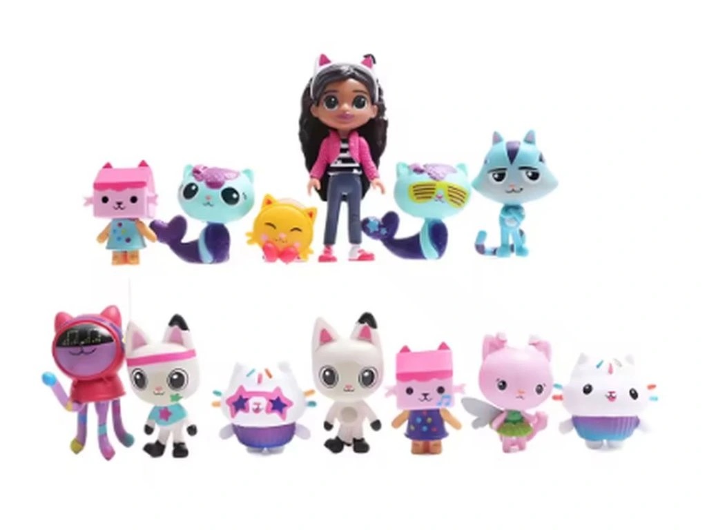 Sada 13 ks figurek Gabbys Dollhouse 1
